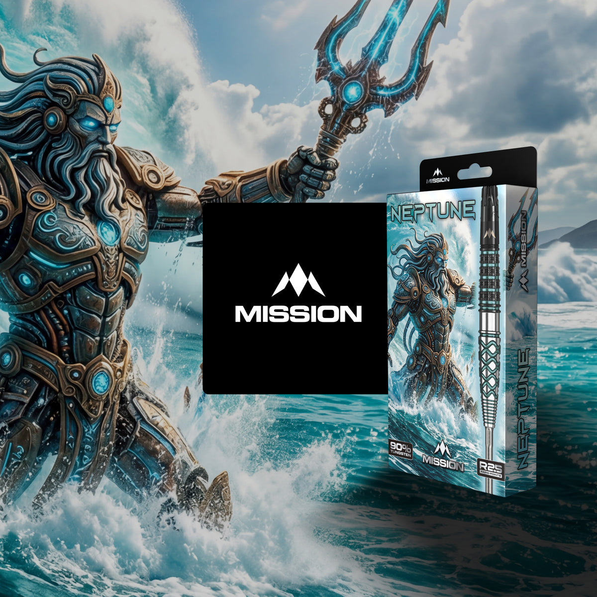 Mission Neptune R2.5 Steel Tip Darts