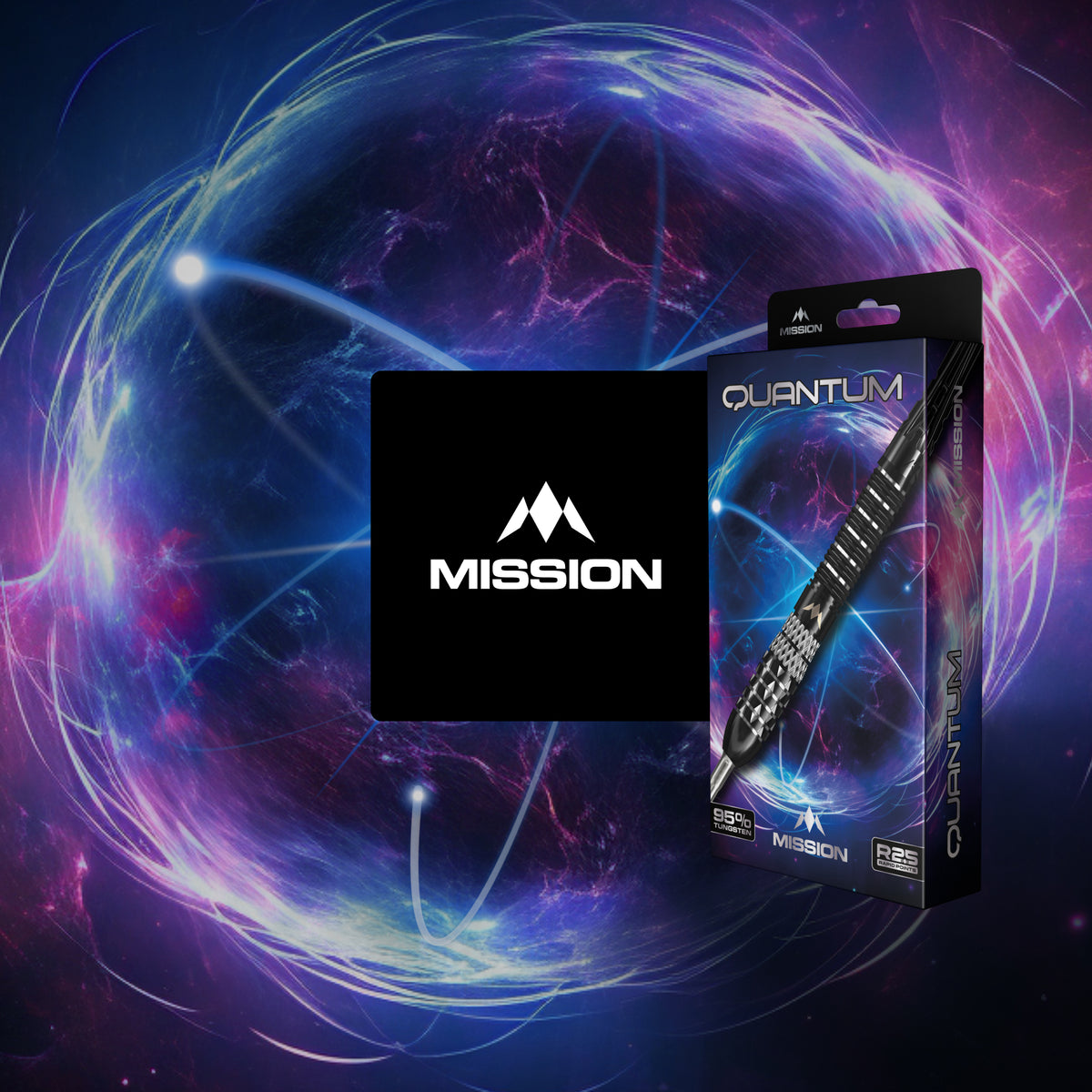 Mission Quantum R2.5 Steel Tip Darts