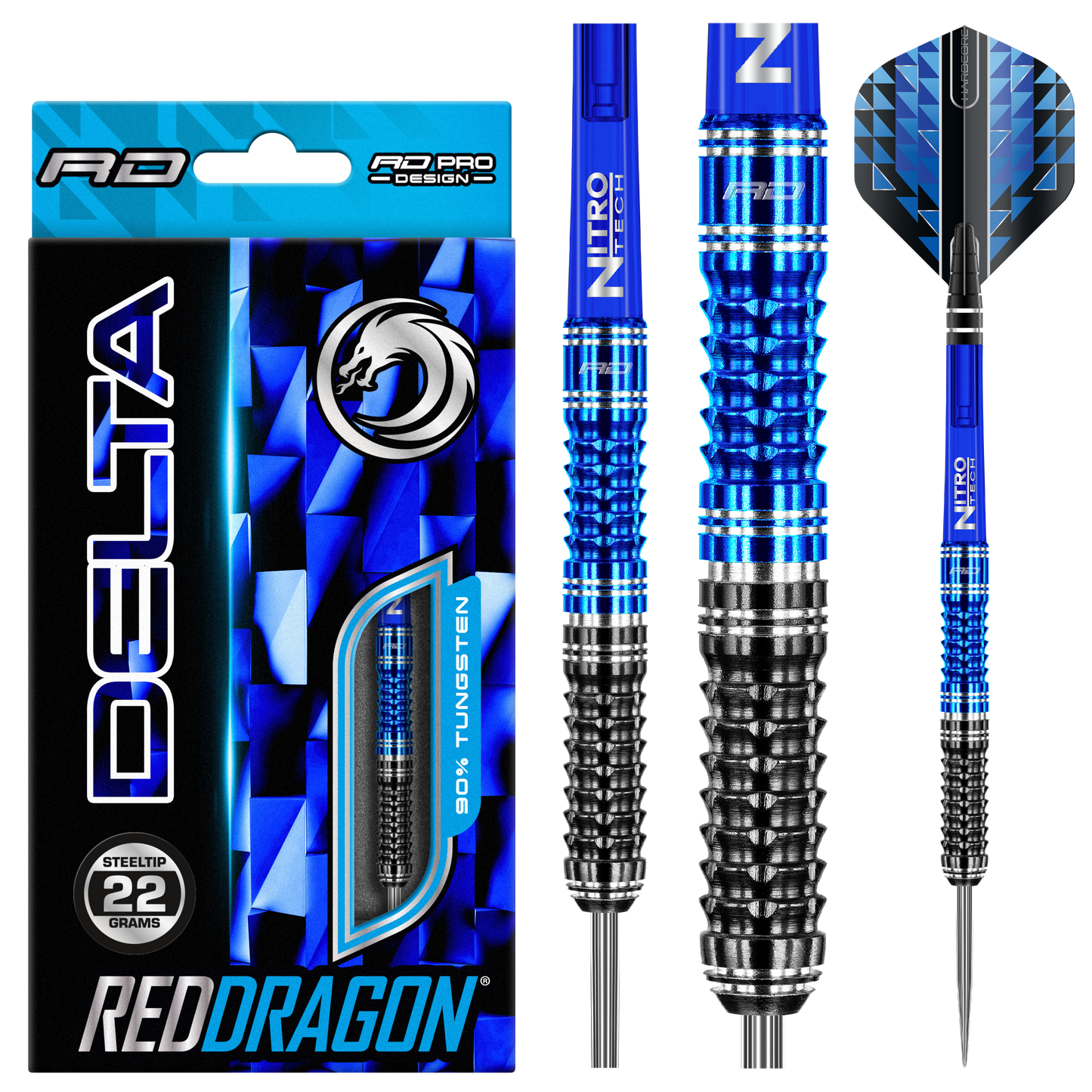Red Dragon Delta 1 Steel Tip Darts