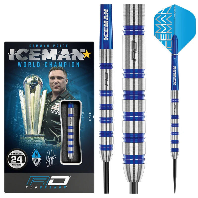 Red Dragon Gerwyn Price Challenger Steel Tip Darts
