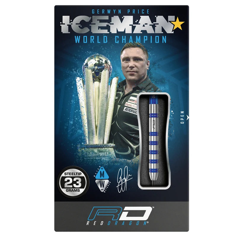 Red Dragon Gerwyn Price Challenger Steel Tip Darts