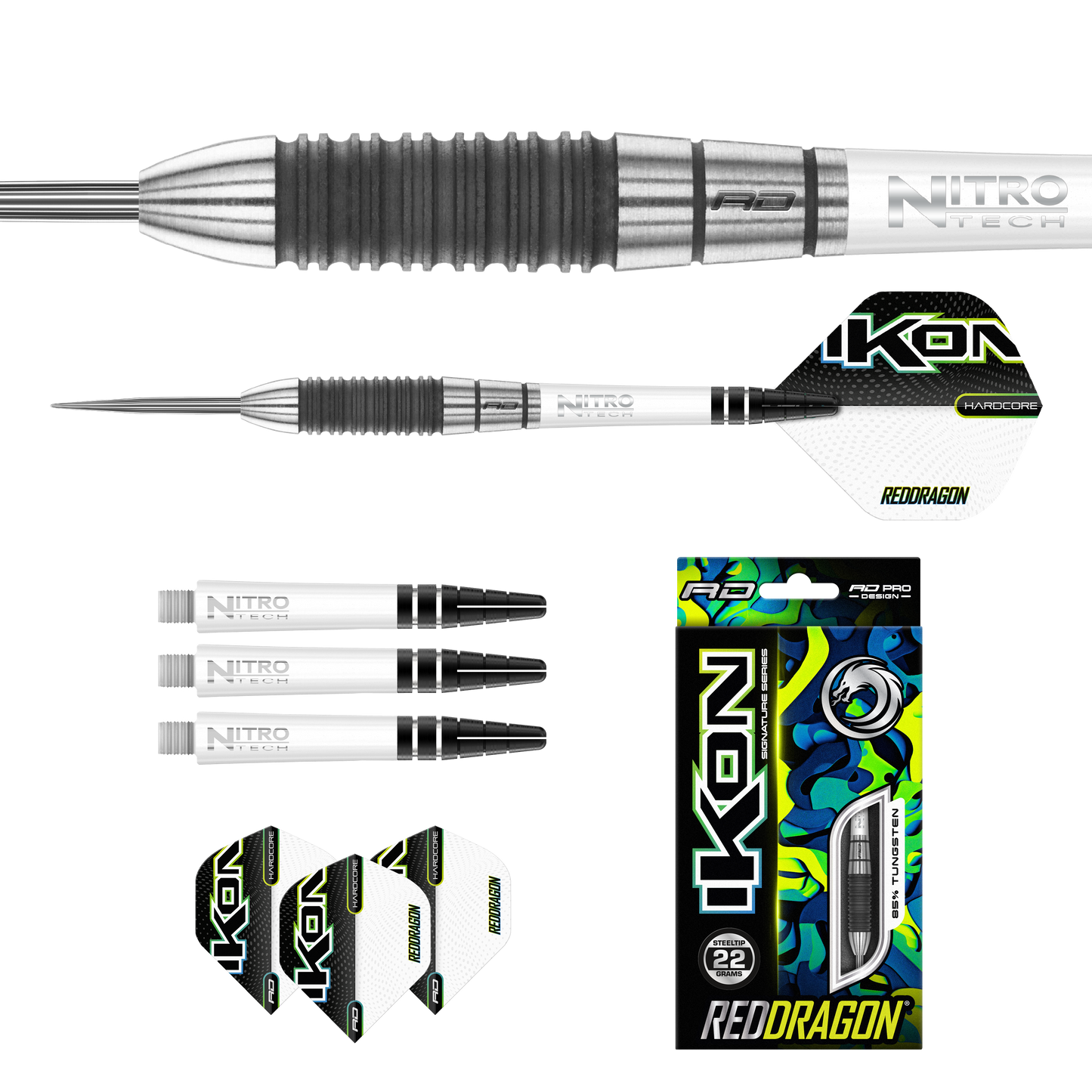 Red Dragon Ikon 1.2 Steel Tip Darts