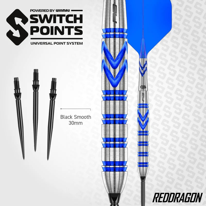 Red Dragon Gerwyn Price Blue Original Switch Point Darts