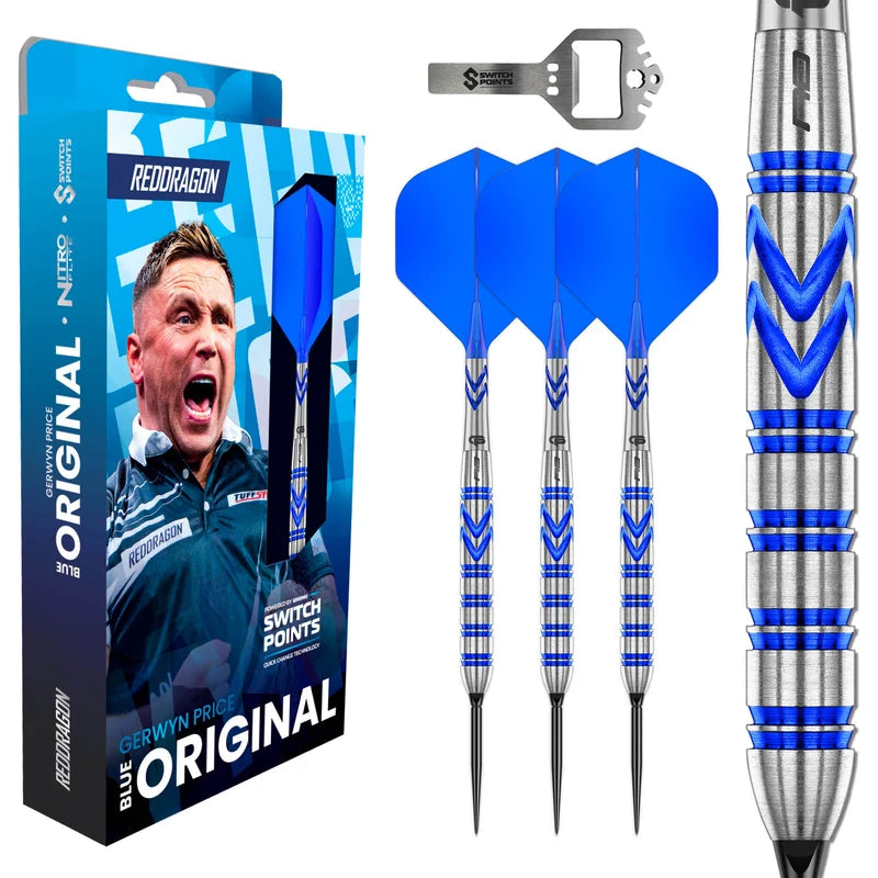 Red Dragon Gerwyn Price Blue Original Switch Point Darts