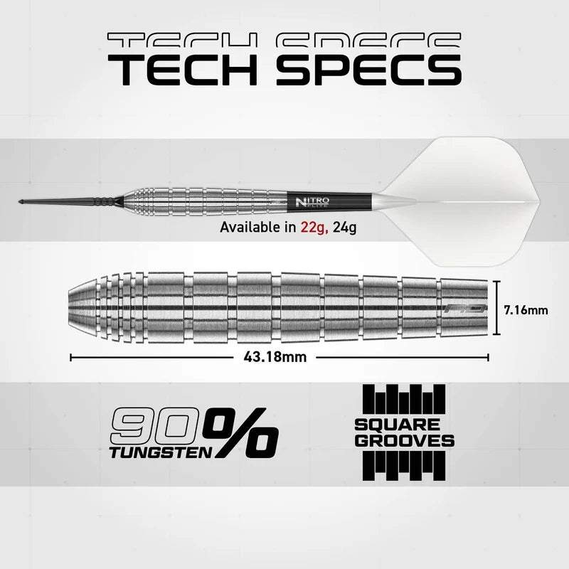 Red Dragon Luke Humphries TX1 Pioneer Switch Point Darts