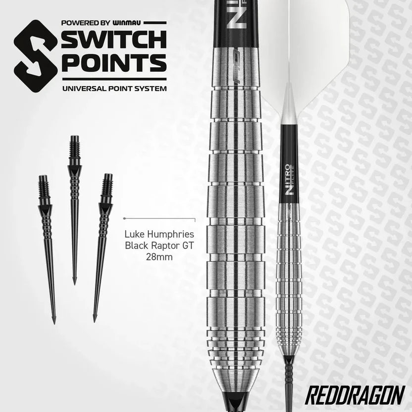 Red Dragon Luke Humphries TX1 Pioneer Switch Point Darts