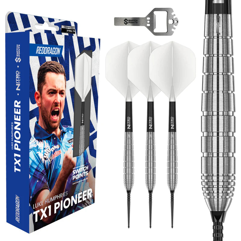 Red Dragon Luke Humphries TX1 Pioneer Switch Point Darts