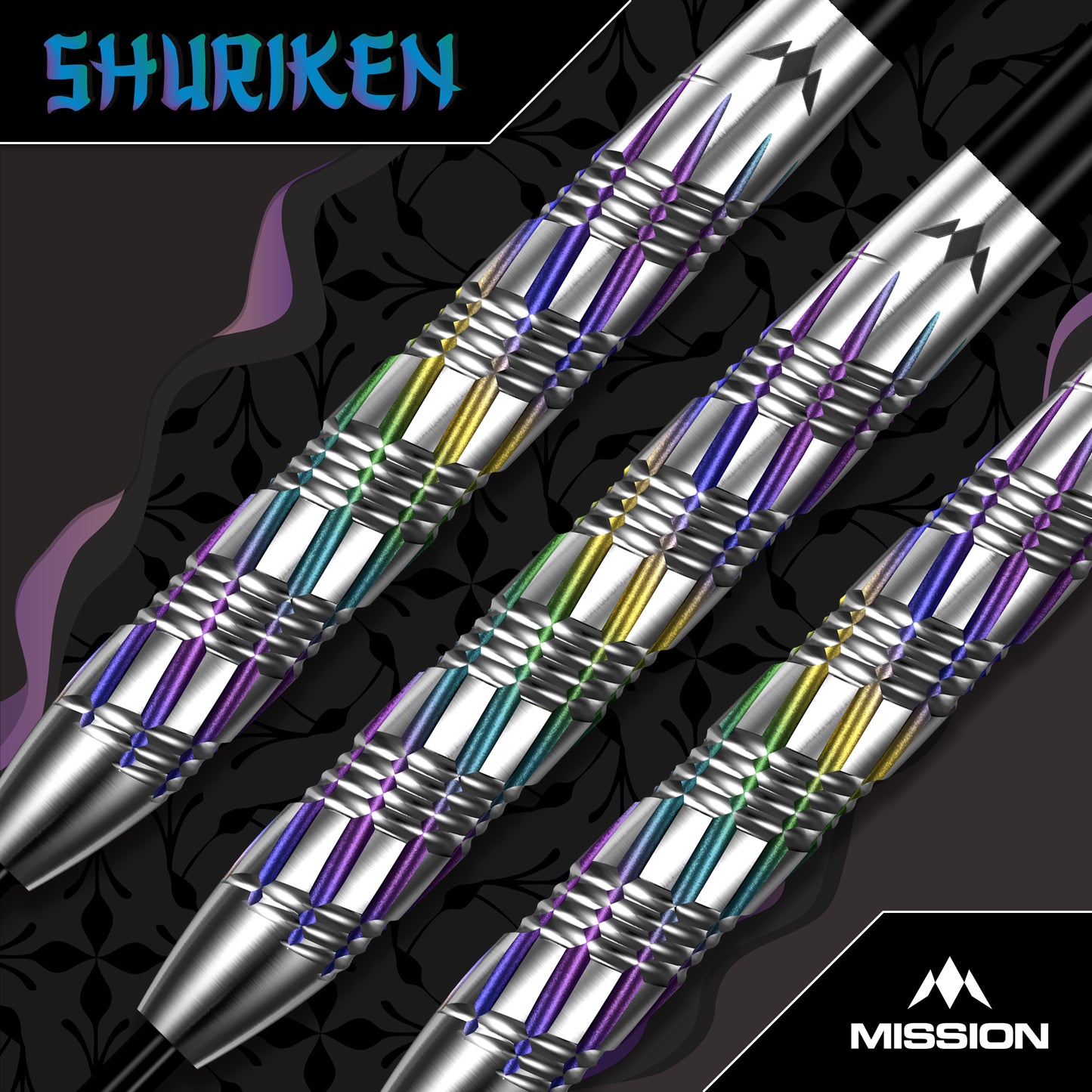 Mission Shuriken Steel Tip Darts
