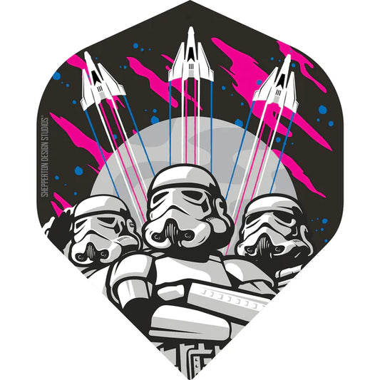 Original Stormtrooper Darts Flights - Official Licensed - 3 Storm Troopers