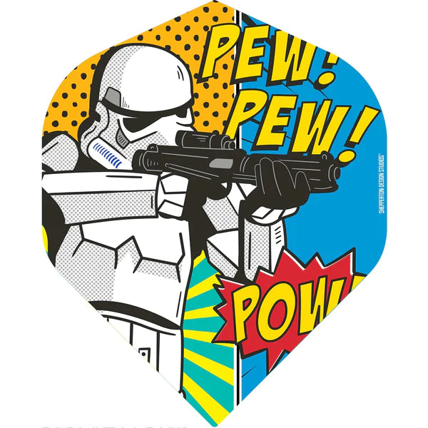 Original Stormtrooper Darts Flights - Official Licensed - Pew Pew Pow