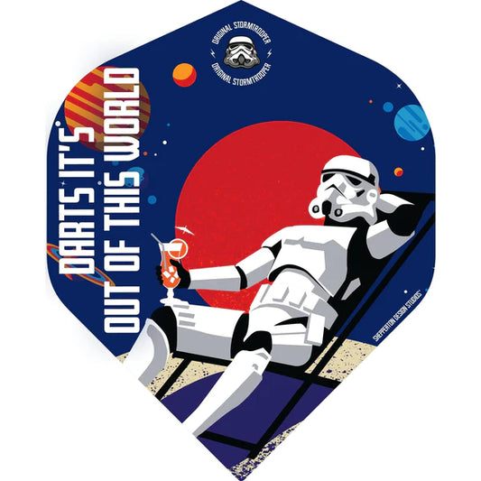 Original Stormtrooper Darts Flights - Official Licensed - Out of this World