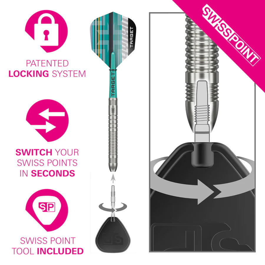 Target Hydro 03 Steel Tip Darts