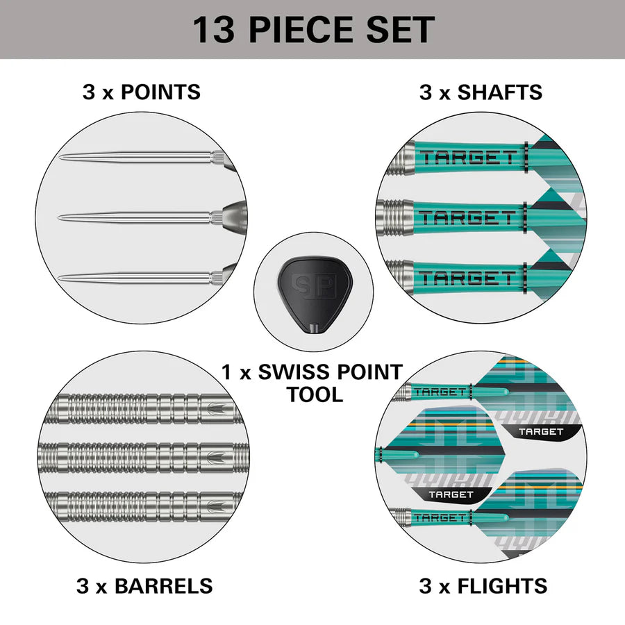 Target Hydro 03 Steel Tip Darts