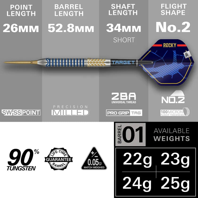 Target Josh Rock Gen 1 Darts