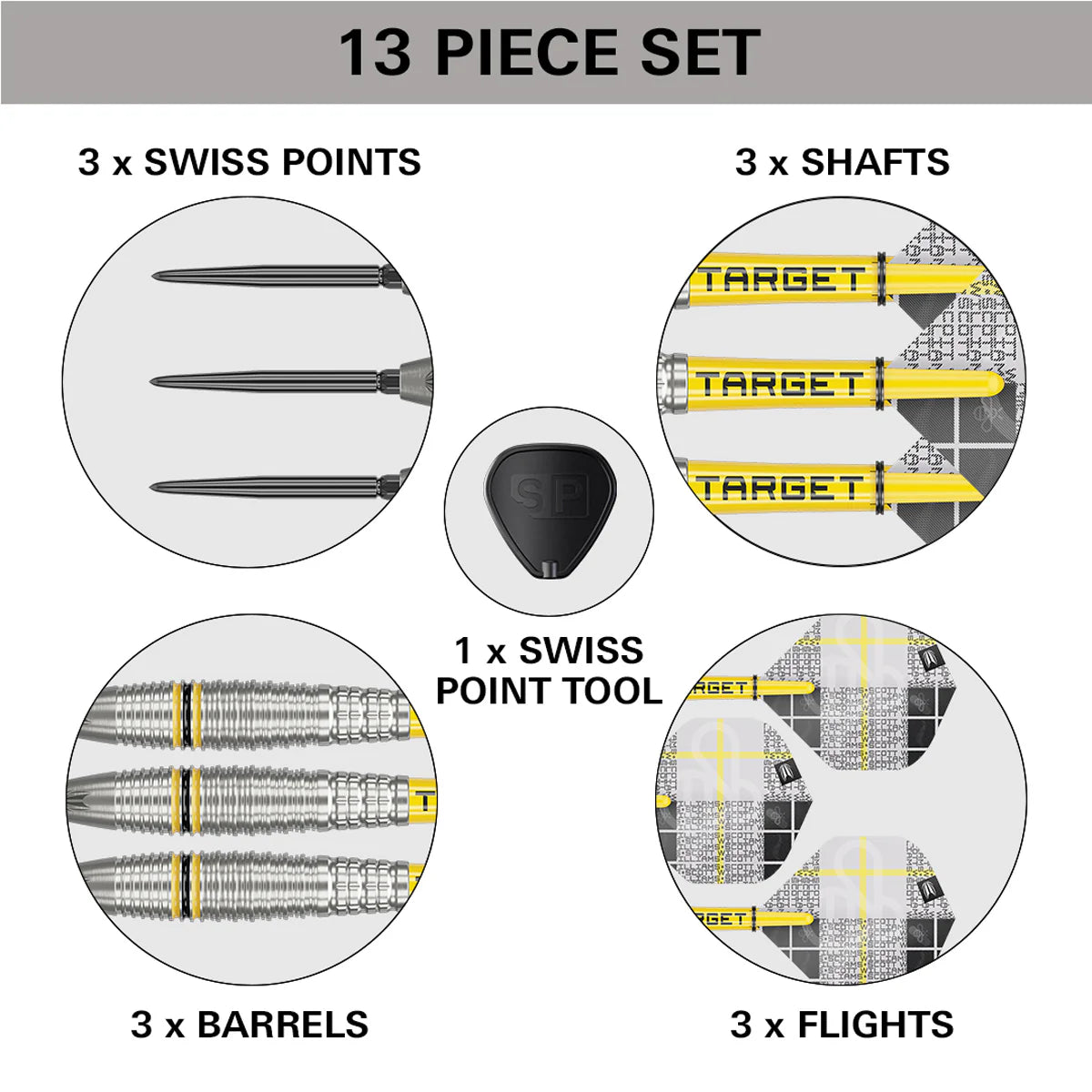 Target Scott Williams Gen 2 Steel Tip Darts