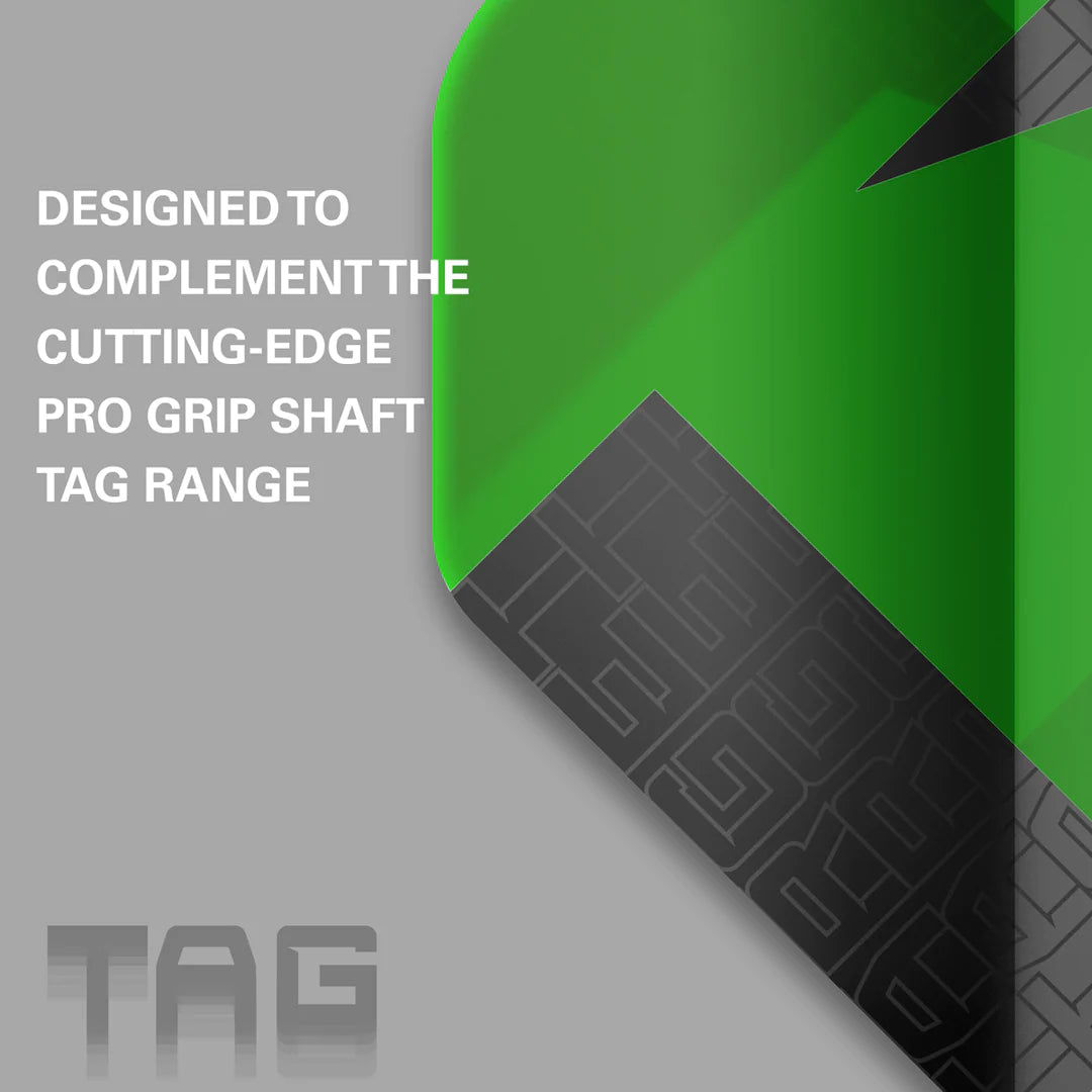 Target TAG Darts Flights - Green - 3 Sets