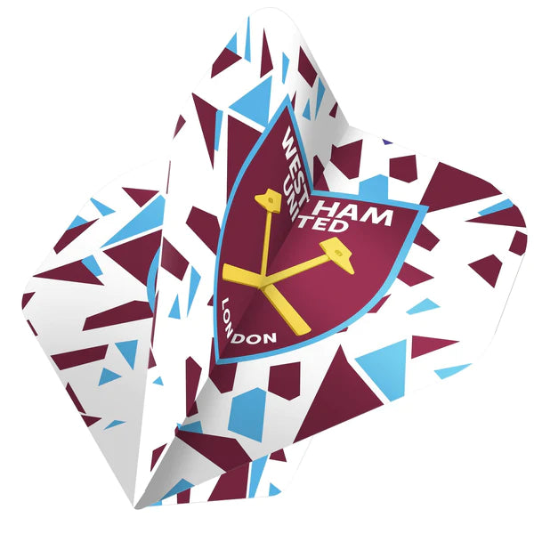 West Ham United FC Official Darts Flights - White