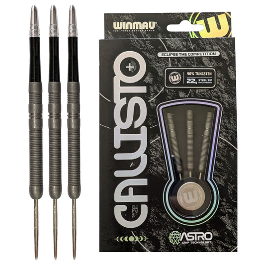 USED - Winmau Callisto Steel Tip Darts 22g