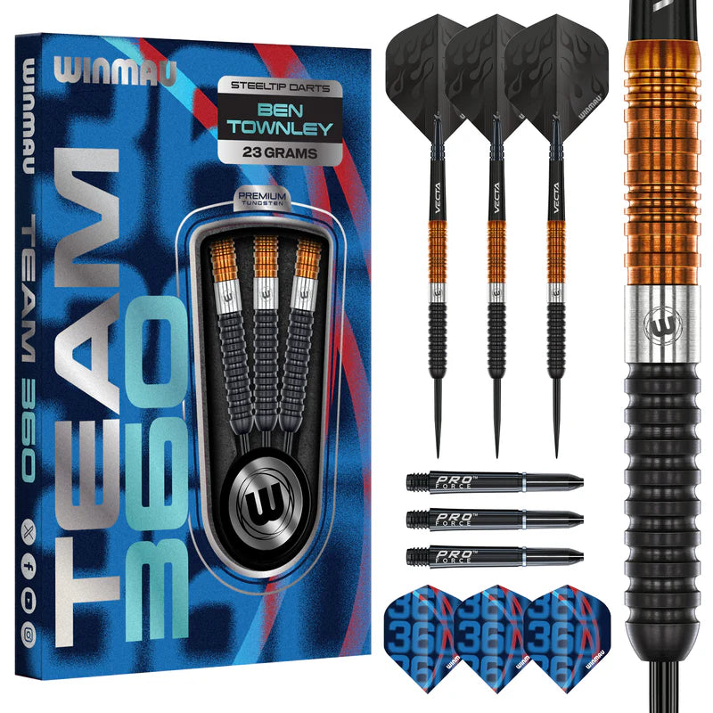 Winmau Ben Townley Steel Tip Darts