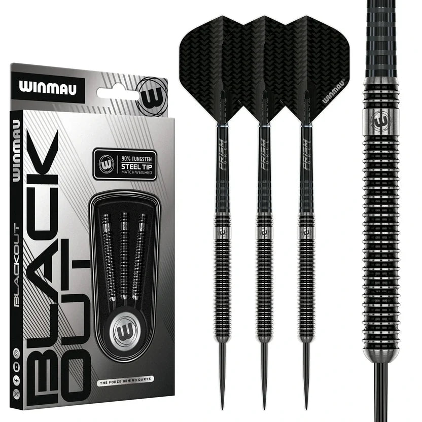 Winmau Blackout Steel Tip Darts