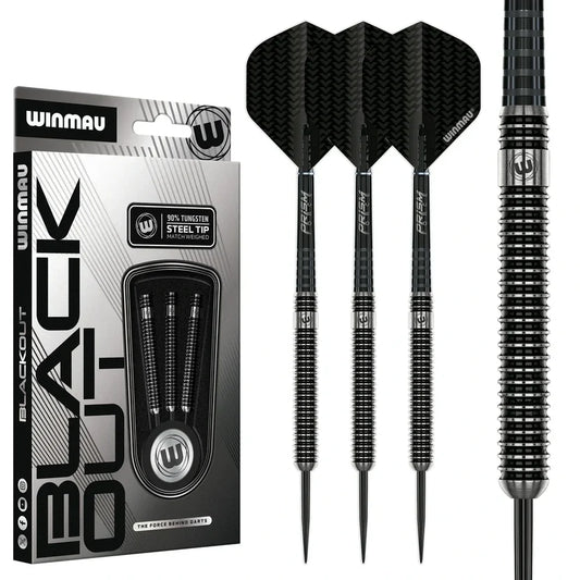 Winmau Blackout Steel Tip Darts