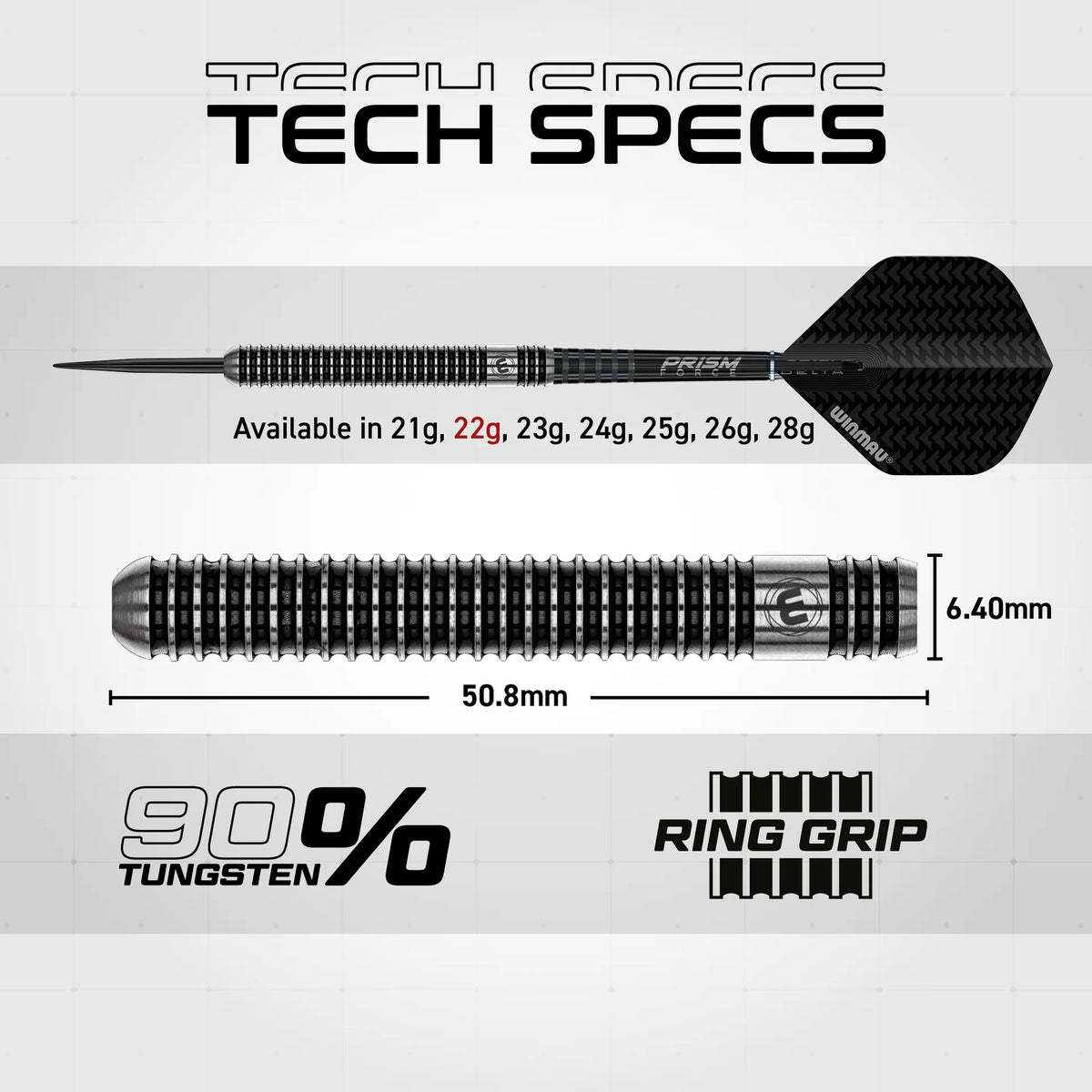 Winmau Blackout Steel Tip Darts