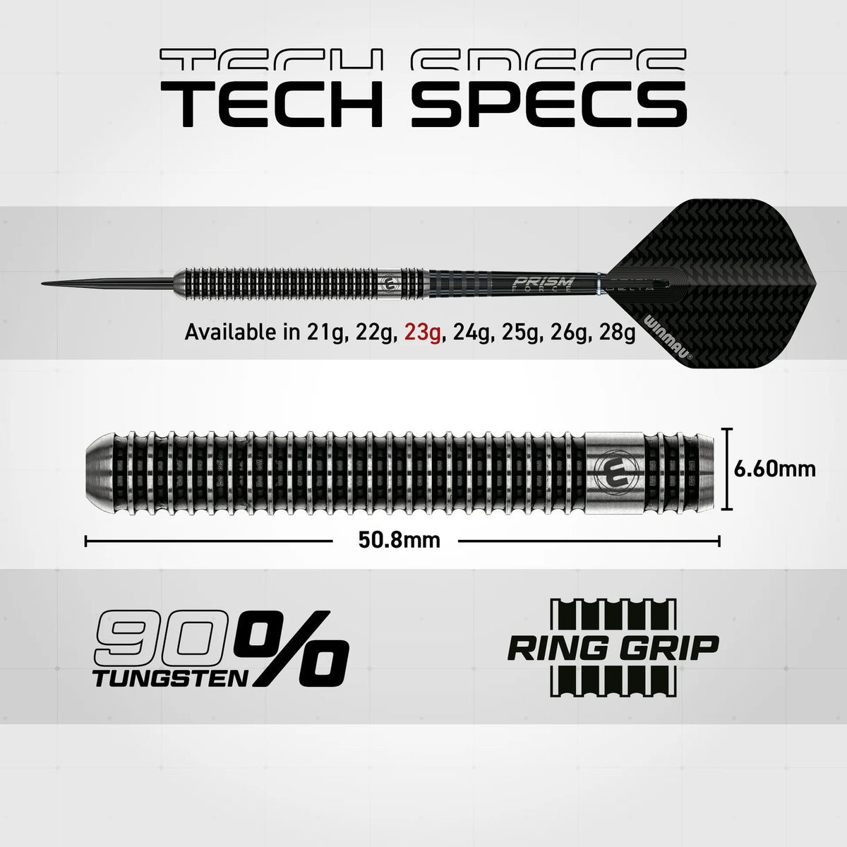 Winmau Blackout Steel Tip Darts