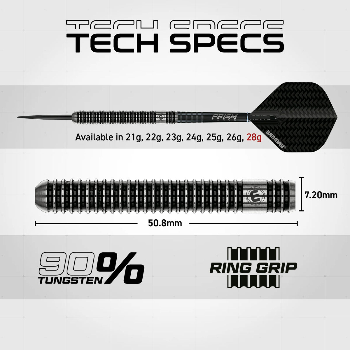 Winmau Blackout Steel Tip Darts