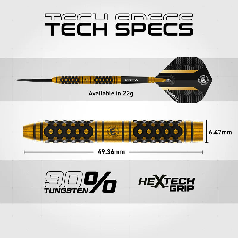 Winmau Bradley Van Der Velden Steel Tip Darts