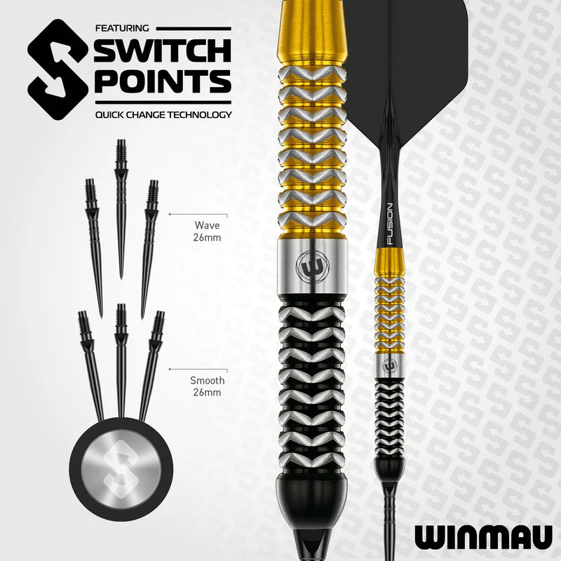 Winmau Exion Parallel Switch Point Darts