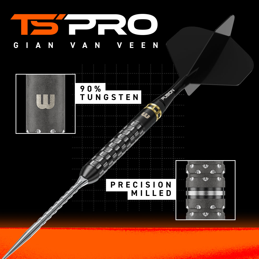 Winmau Gian Van Veen TS-PRO Switch Point Darts