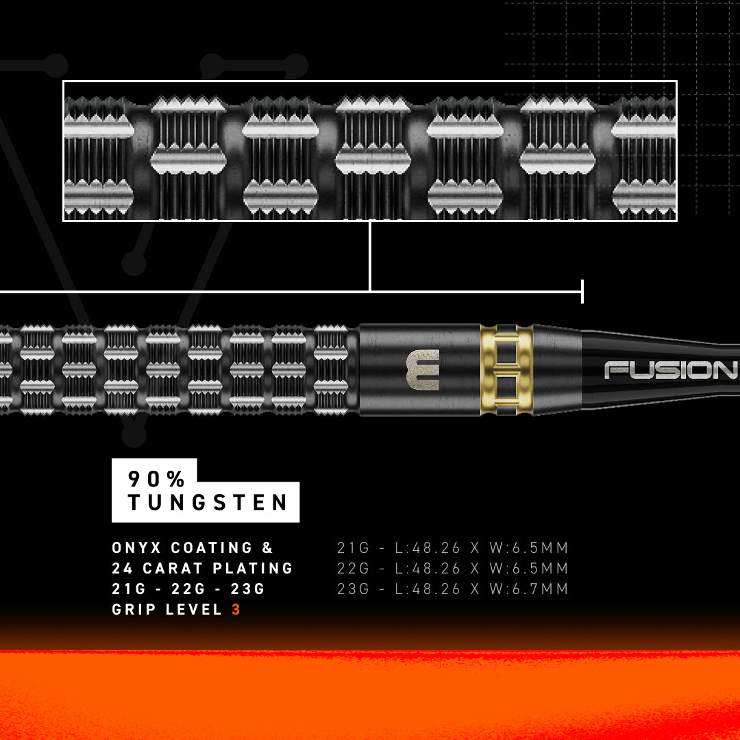 Winmau Gian Van Veen TS-PRO Switch Point Darts