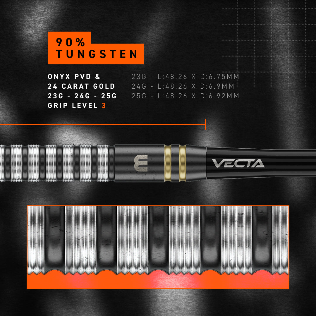 Winmau Gian Van Veen TS Switch Point Darts