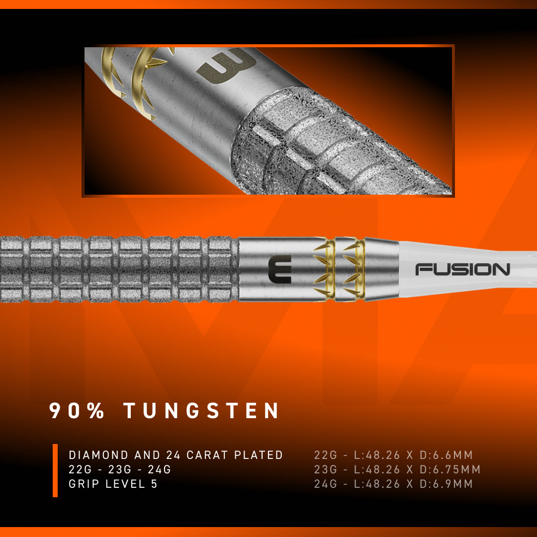 Winmau Gian Van Veen W-MAX Switch Point Darts