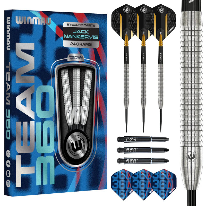 Winmau Jack Nankervis Steel Tip Darts