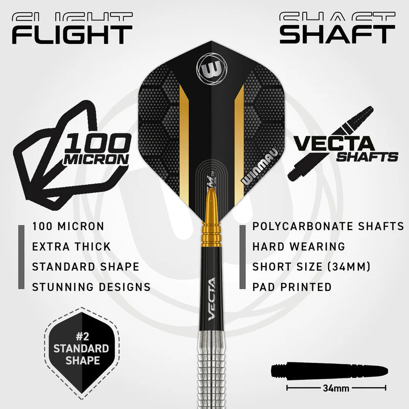 Winmau Jack Nankervis Steel Tip Darts
