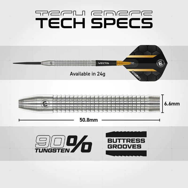 Winmau Jack Nankervis Steel Tip Darts