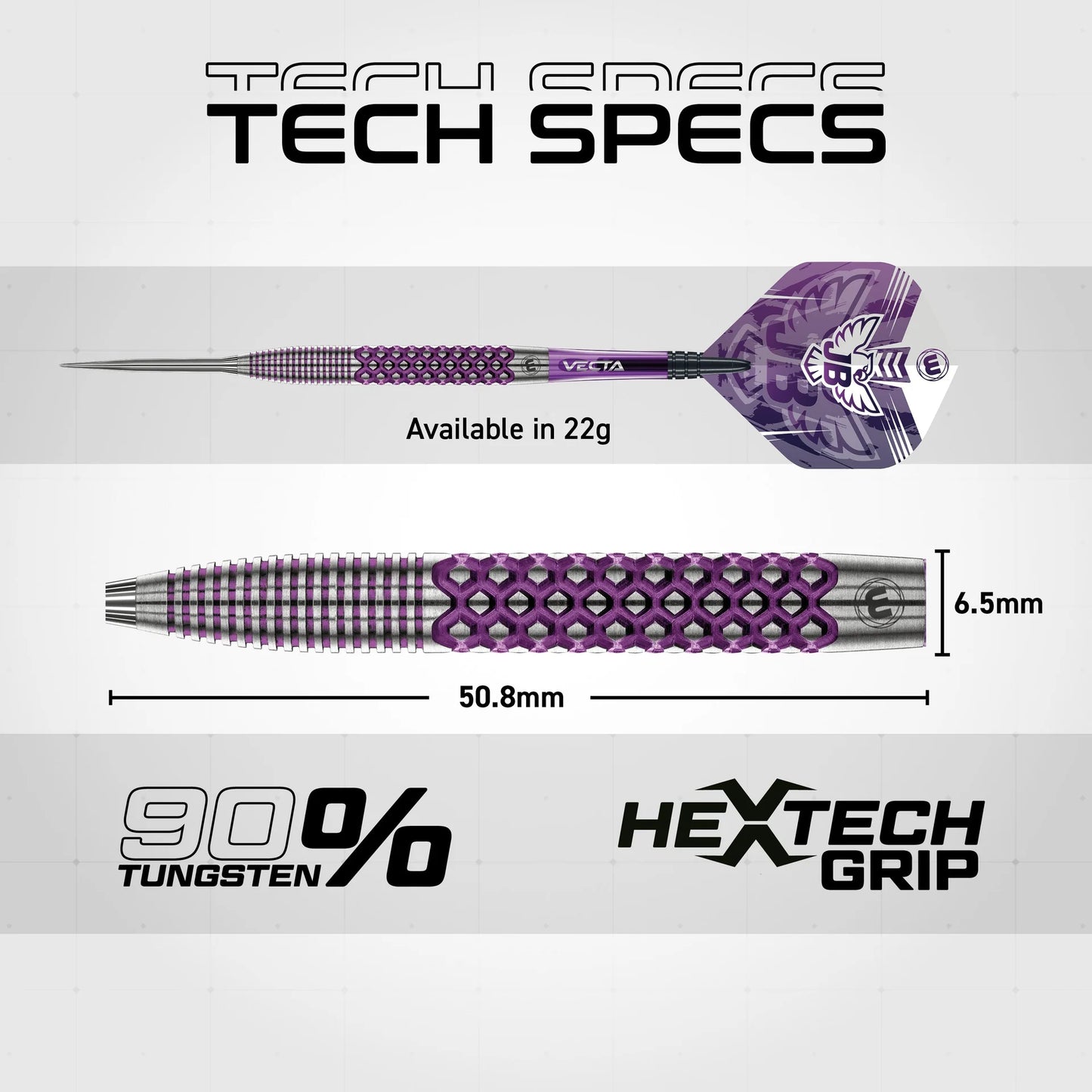 Winmau John Brown Signature Edition Steel Tip Darts