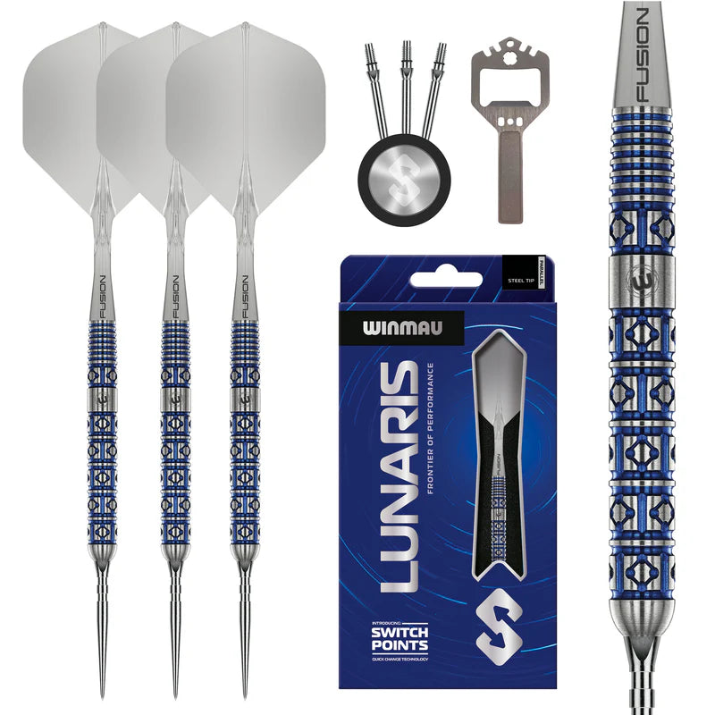 Winmau Lunaris Parallel Switch Point Darts