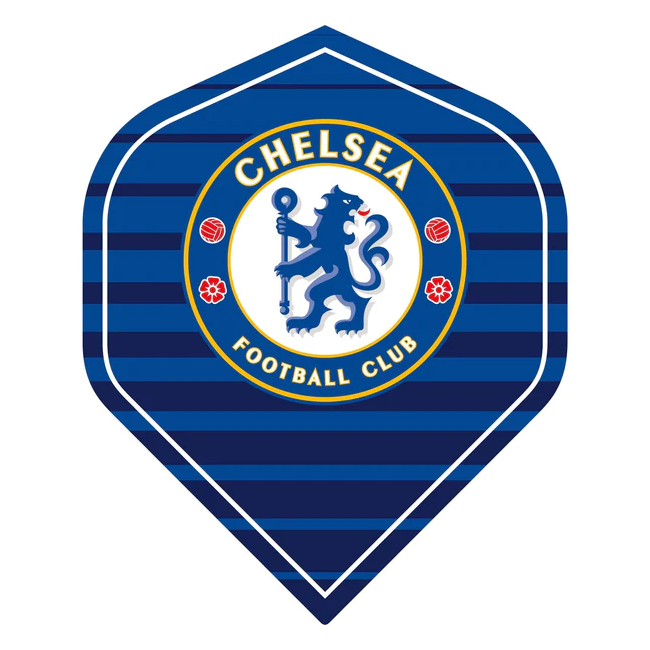 Chelsea FC Official Darts Flights - Stripe Logo