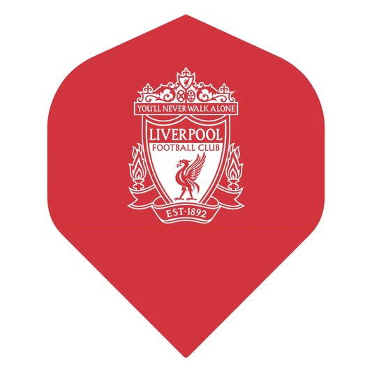 Liverpool FC Official Darts Flights - Red