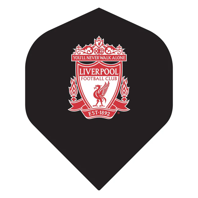 Liverpool FC Official Darts Flights - Black