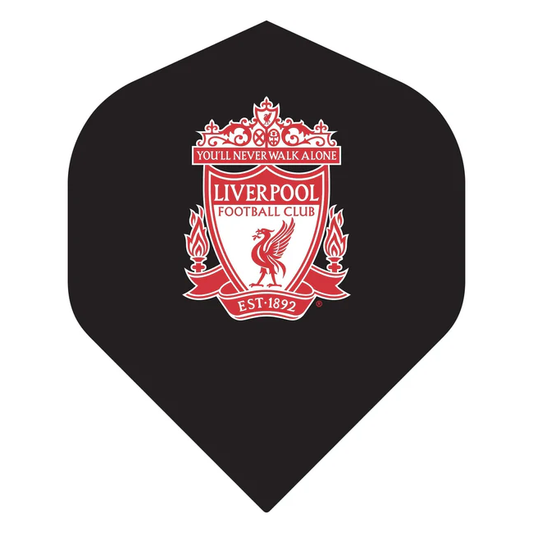 Liverpool FC Official Darts Flights - Black