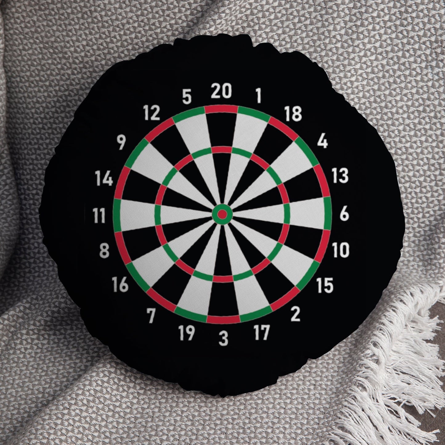 Dart Board - 14" Round Throw Cushion