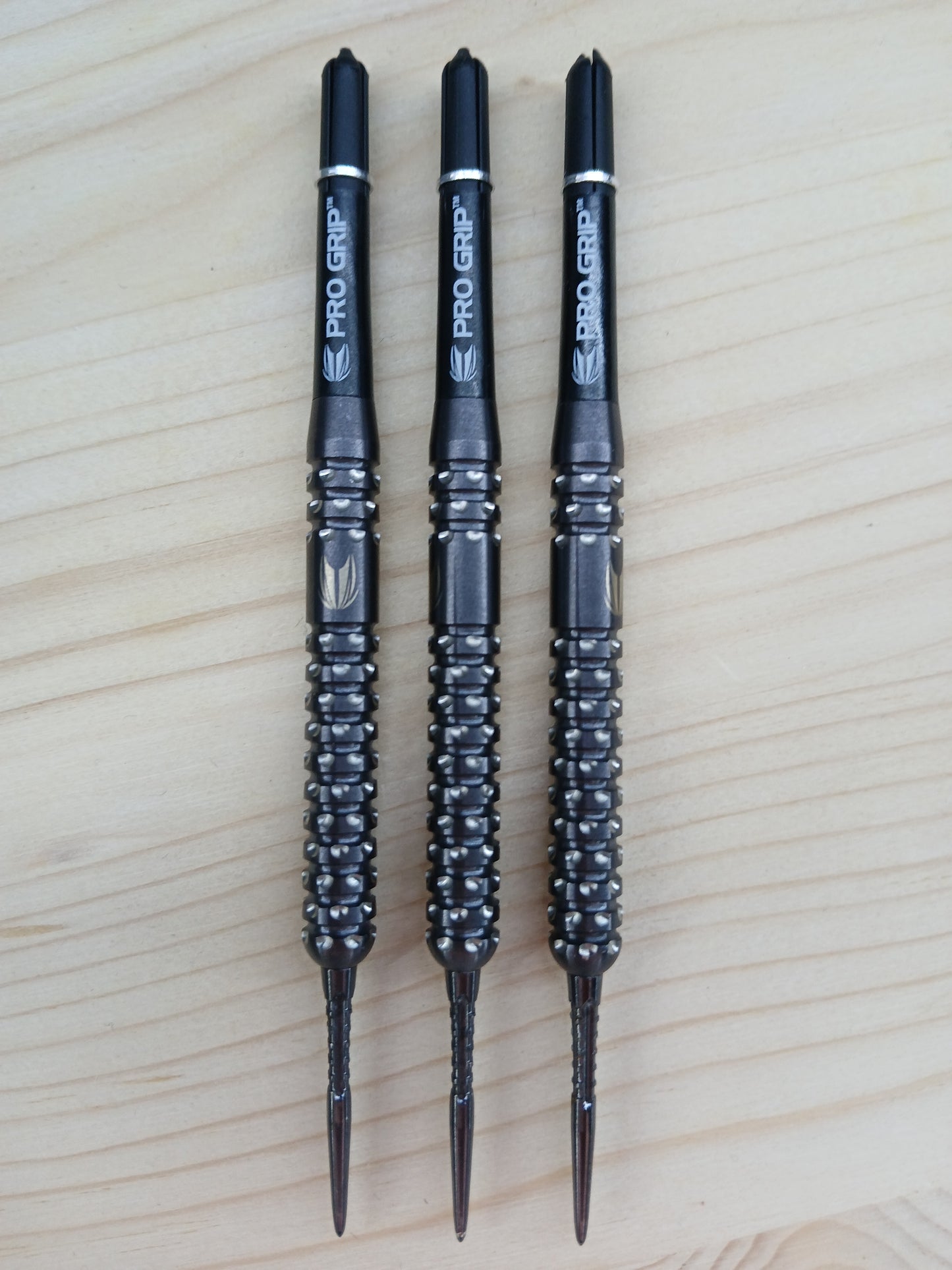 Used - Target Rob Cross Black Pixel Steel Tip Darts 25g