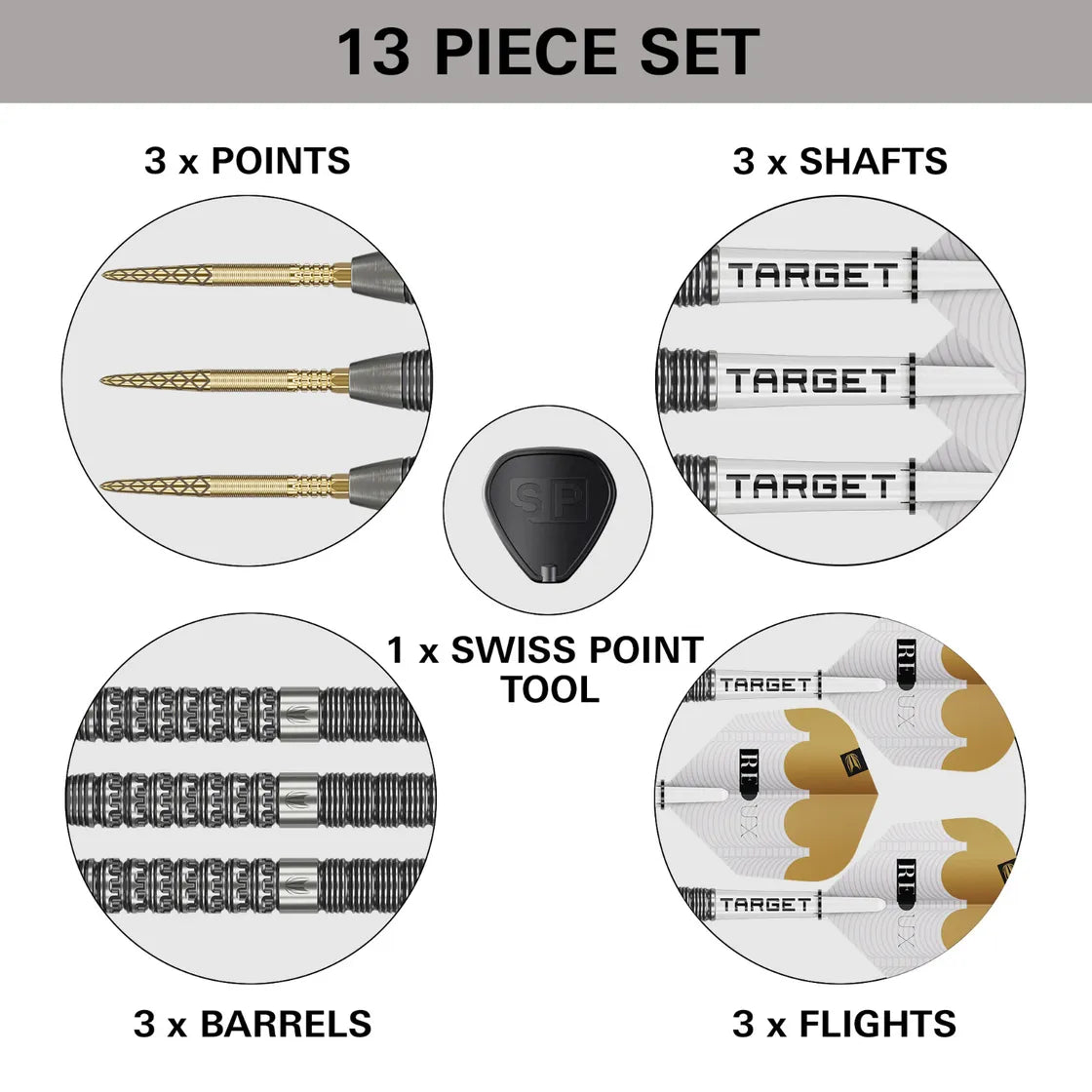 Target Redux 01 SP Steel Tip Darts