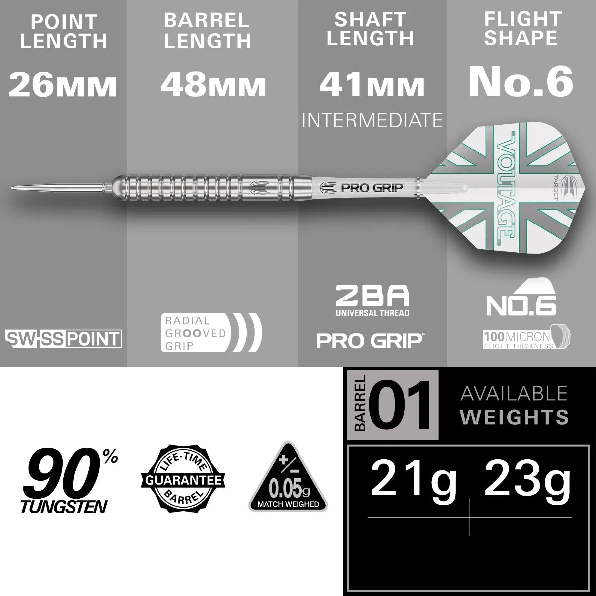 Target Rob Cross G1 SP Steel Tip Darts