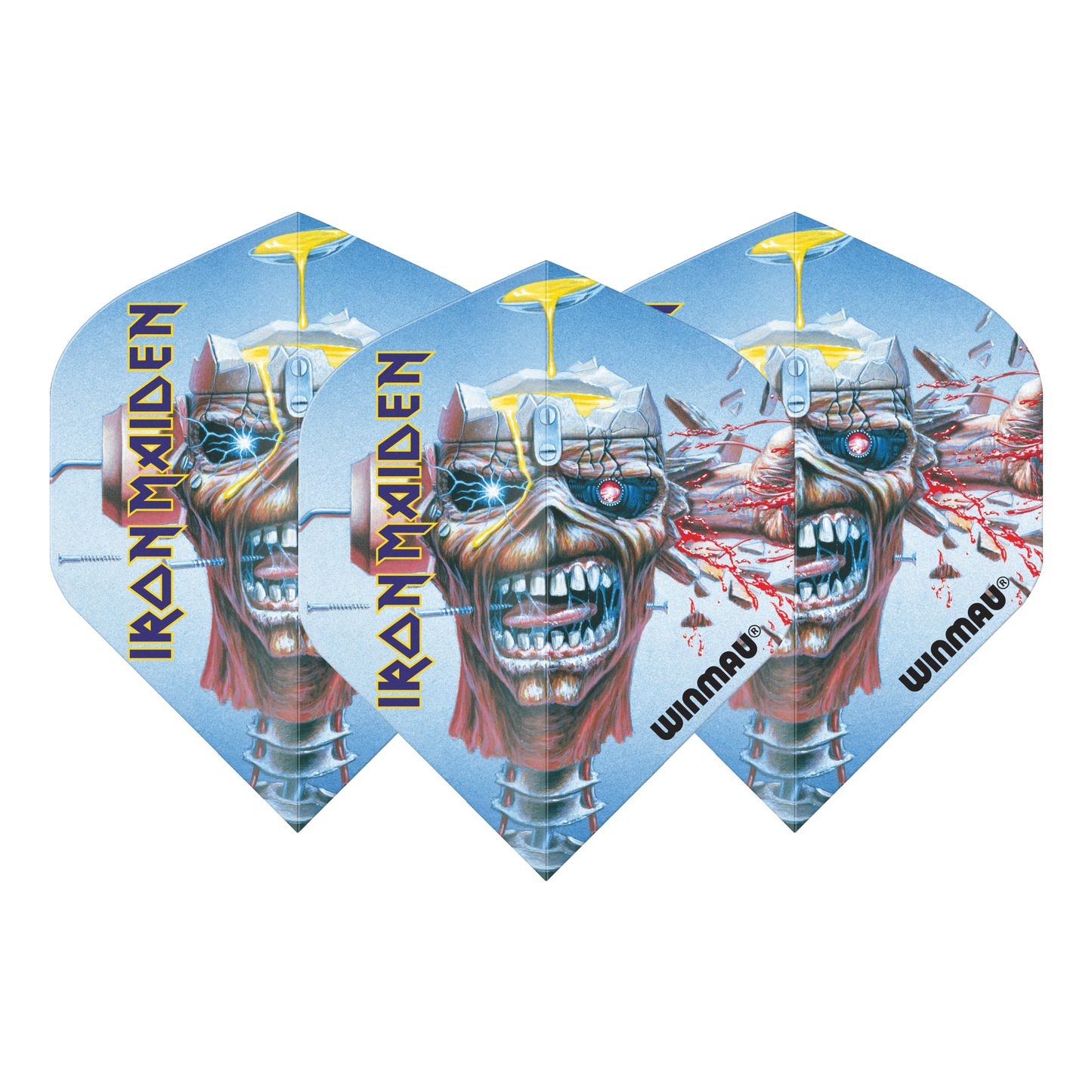 Winmau Rock Legends Darts Flights - Iron Maiden Can I Play With Madness