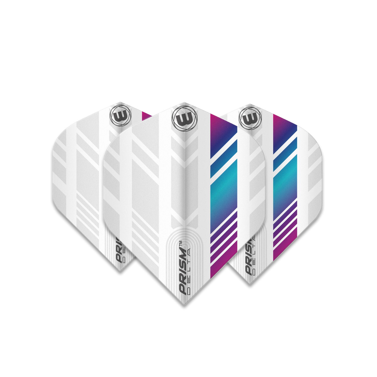 Winmau Prism Delta Darts Flights - White